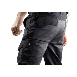 PANTALON BICOLORE STRETCH POCHES GENOUX VULCAIN LMA