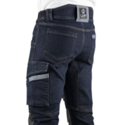 JEANS STRETCH MULTIPOCHES + POCHES GENOUX SEATTLE LMA