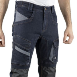 JEANS STRETCH MULTIPOCHES + POCHES GENOUX SEATTLE LMA