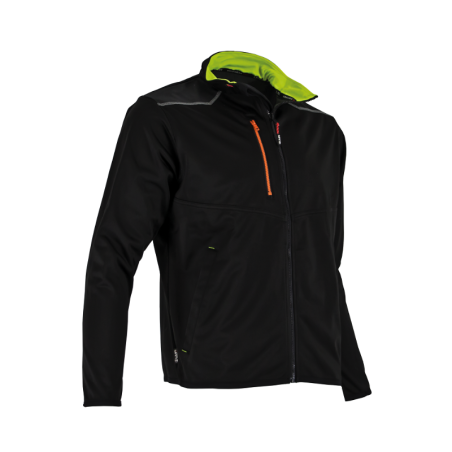 GILET MICROPOLAIRE DETAILS FLUO INJECTION LMA