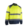 SWEAT COL ROND HAUTE VISIBILITE SONAR LMA