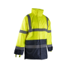 VESTE HAUTE VISIBILITE IMPERMEABLE CAPUCHE RADAR LMA