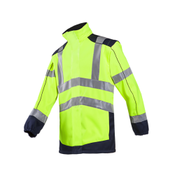 VESTE SOFTSHELL HAUTE VISIBILITE MANCHES DETACHABLES DRAYTON SIOEN