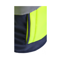 VESTE SOFTSHELL HAUTE VISIBILITE MANCHES DETACHABLES DRAYTON SIOEN