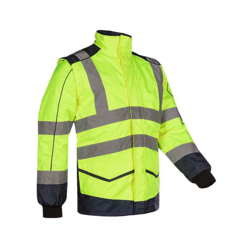 BLOUSON HAUTE VISIBILITE MANCHES DETACHABLES ALFORD SIOEN