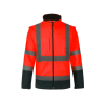 BLOUSON SOFTSHELL ZOE ROUGE FLUO CODUPAL