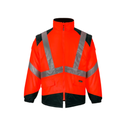 BLOUSON ELYSE ROUGE FLUO...