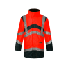 VESTE DE PLUIE ELYSE ROUGE FLUO CODUPAL