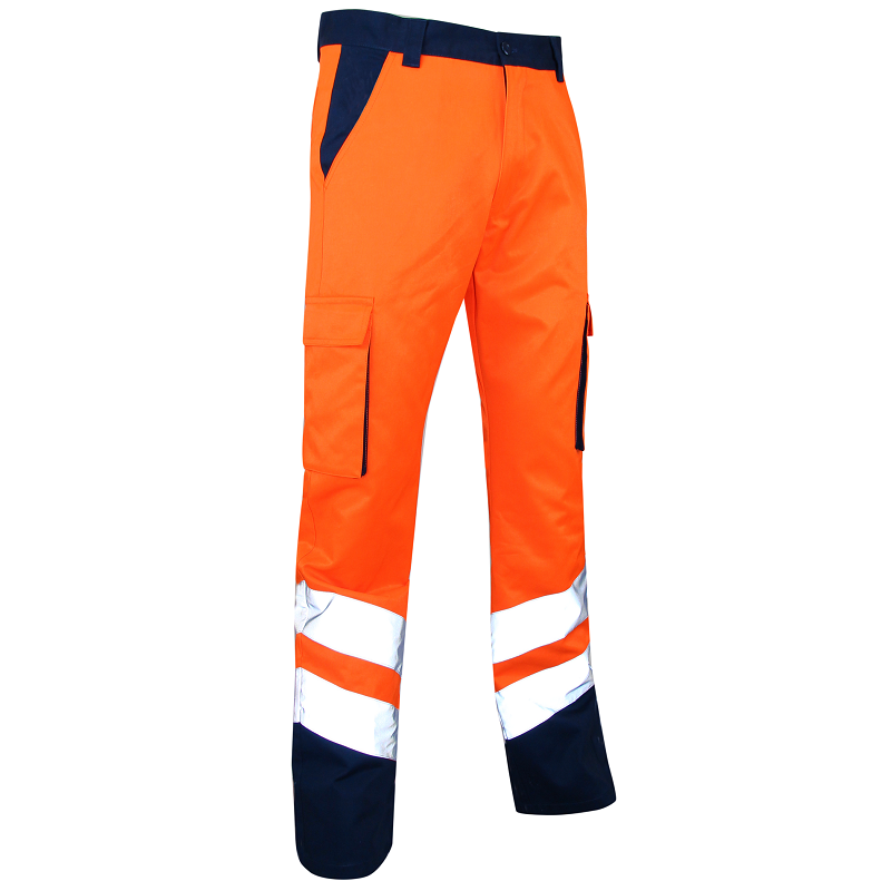 Orange fluo / Bleu marine Orange fluo / Bleu marine