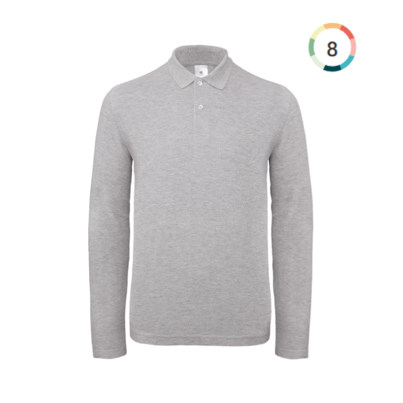 POLO HOMME ID.001 MANCHES LONGUES BC COLLECTION