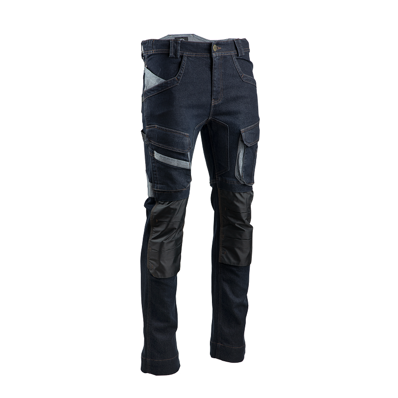 JEANS STRETCH MULTIPOCHES + POCHES GENOUX SEATTLE LMA