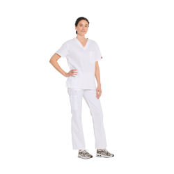 HAUT COL V UNISEXE DICKIES MEDICAL