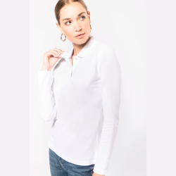 POLO MANCHES LONGUES FEMME KARIBAN