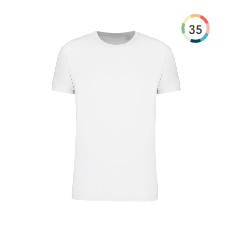 T-SHIRT HOMME COTON BIO 150IC KARIBAN