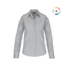 CHEMISE POPELINE MANCHES LONGUES FEMME KARIBAN
