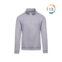 SWEAT-SHIRT COL ZIPPE HOMME...