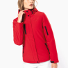 PARKA SOFTSHELL DOUBLEE FEMME KARIBAN