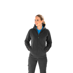 VESTE A CAPUCHE EN MICROPOLAIRE RECYCLEE RESULT