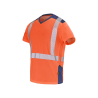 TEE SHIRT MANCHES COURTES FLUO SAFE XP CEPOVETT