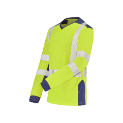 TEE SHIRT MANCHES LONGUES FLUO SAFE XP CEPOVETT