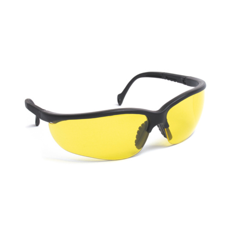 LUNETTES BRANCHES RÉGLABLES. OCULAIRES TEINTÉS JAUNE SINGER SAFETY