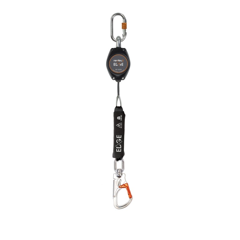 ANTICHUTE A RAPPEL AUTOMATIQUE NEO020AK 2m - Avec 1x NM16NSI + 1x NM26ELFA NEOFEU