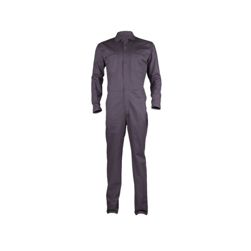 Combinaison PARTNER gris coton 280g/m2 COVERGUARD