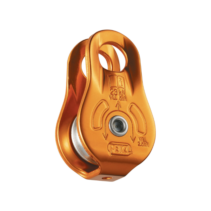 POULIE FIXE PETZL jaune POULIE FIXE PETZL jaune