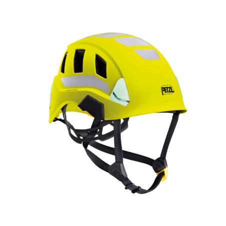 CASQUE STRATO VENT HI-VIZ PETZL JAUNE