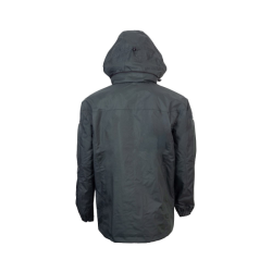 VESTE DE PLUIE H2O GRISE SOLIDUR
