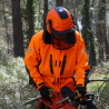 VESTE DE PLUIE H2O orange SOLIDUR