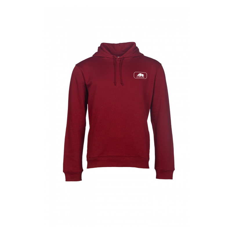 SWEAT HOODY BORDEAUX SIP PROTECTION