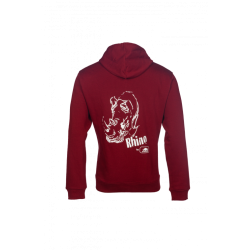 SWEAT HOODY BORDEAUX SIP PROTECTION