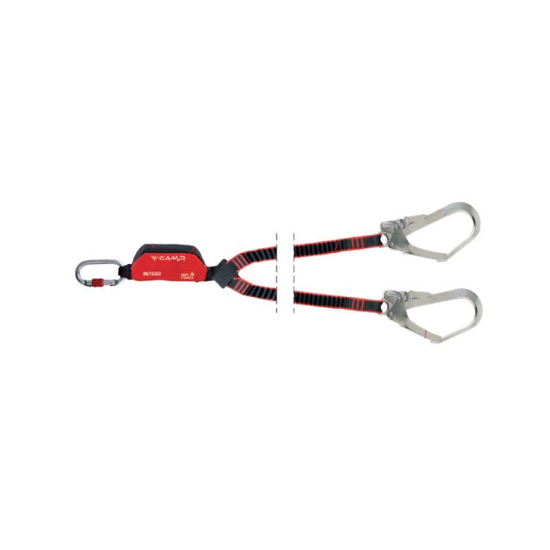 LONGE DOUBLE RETEXO REWIND + 0981 + 2x2017 115-175 cm CAMP