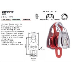 POULIE DRYAD PRO 2157 CAMP