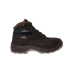 CHAUSSURE FOURREE MARRON...