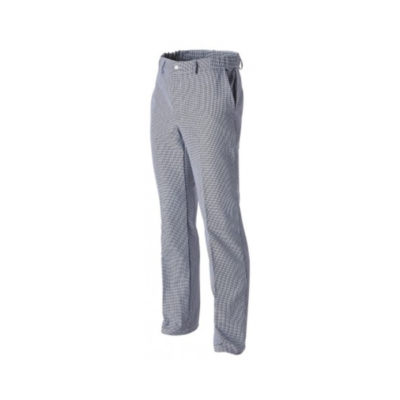 PANT DE CUSINE PREMS PIED DE POULE POLY COTON